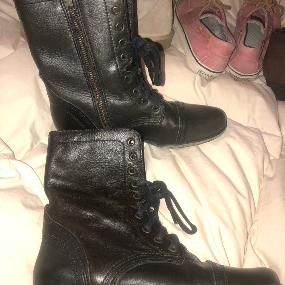 Black boots